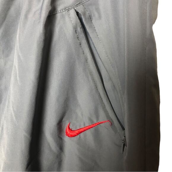 Nike Men’s Warm Up Wind Athletic Track Sporty Logo Swoosh Pants Sz M - Picture 2 of 8